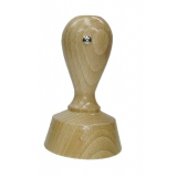 Největší kulaté dřevěné razítko průměr 70 mm