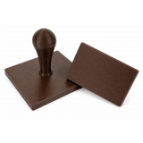 Obdélníkové plastové razítko 120x80 mm